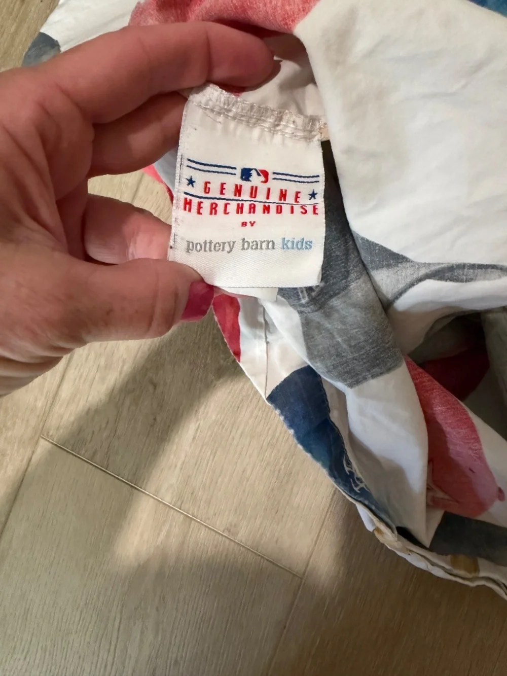 Pottery Barn kids MLB series pillow case